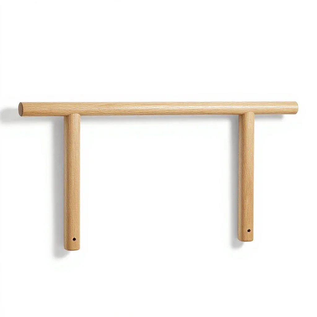 Chinning bar isolated on a white background
