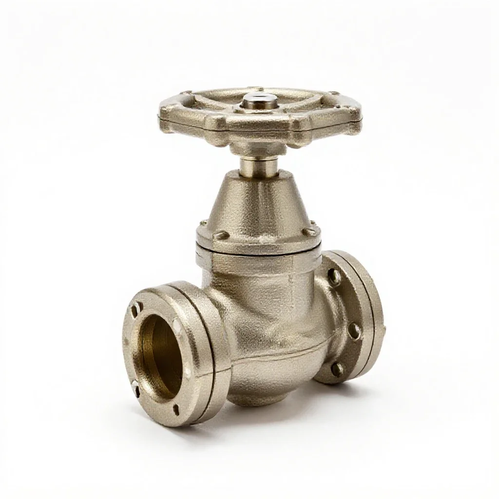 Clack valve isolated on a white background