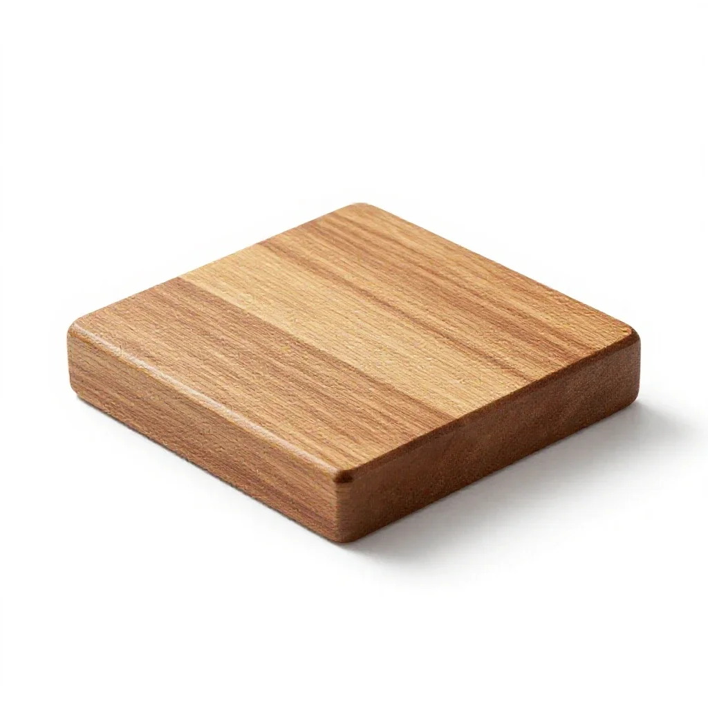 Coaster isolated on a white background