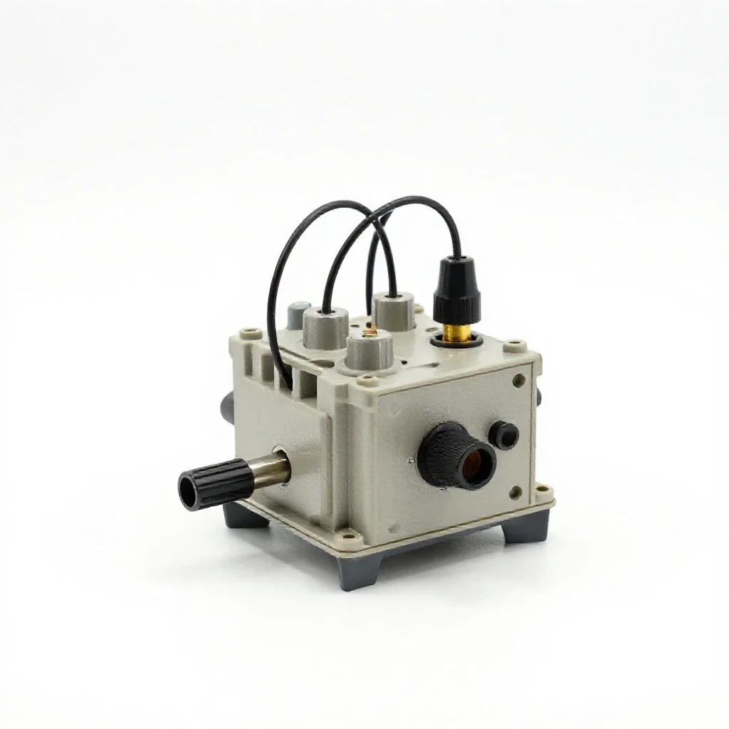 Control circuit isolated on a white background