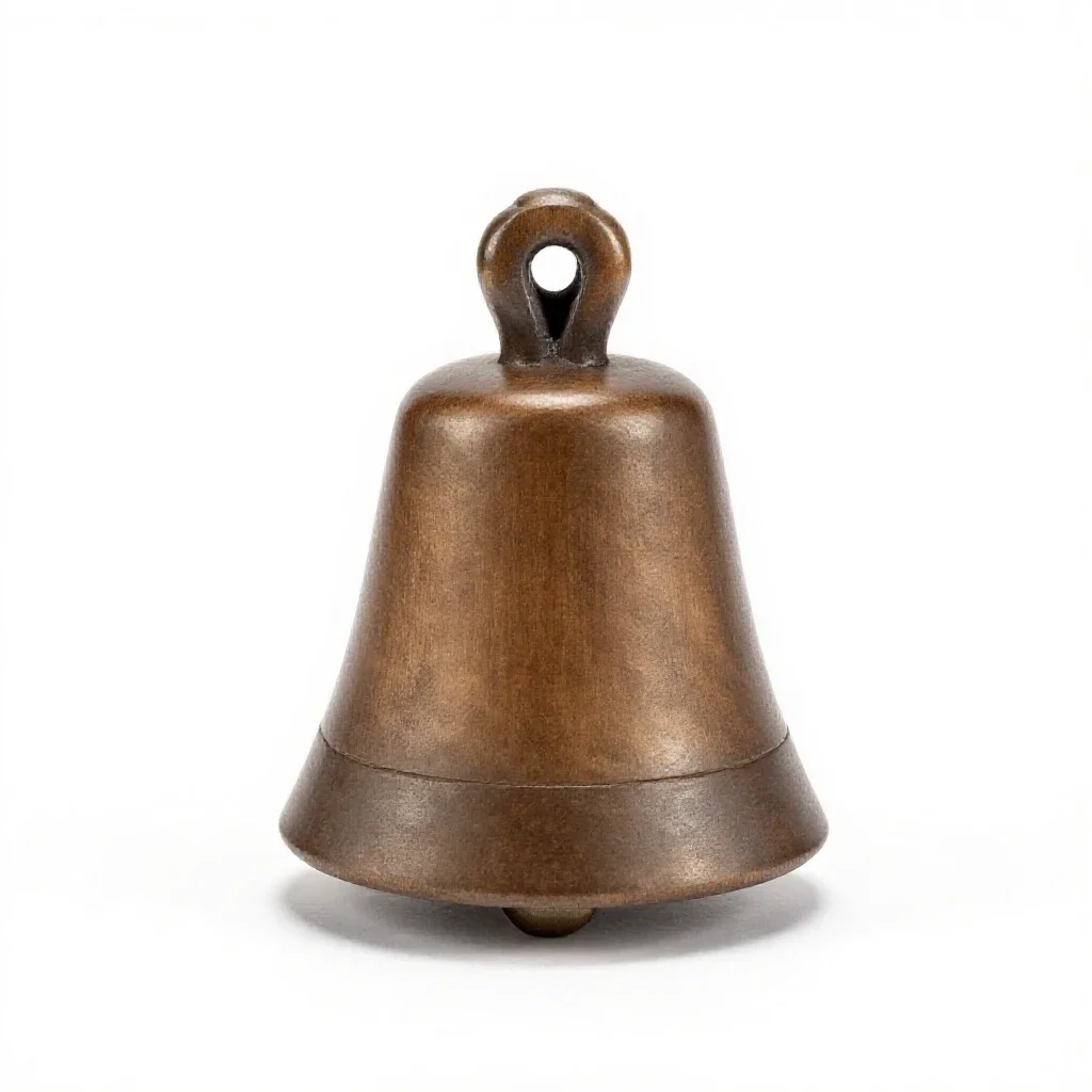 Cowbell isolated on a white background