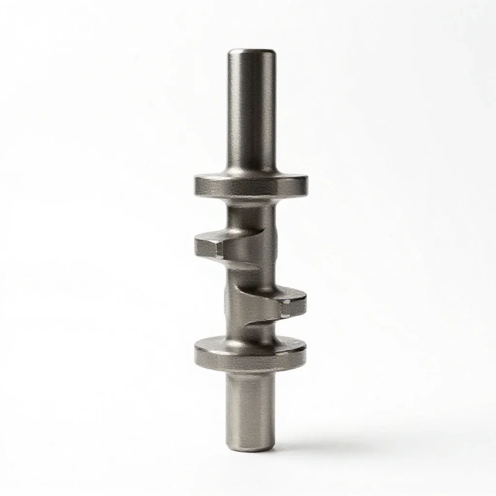 Crankshaft isolated on a white background