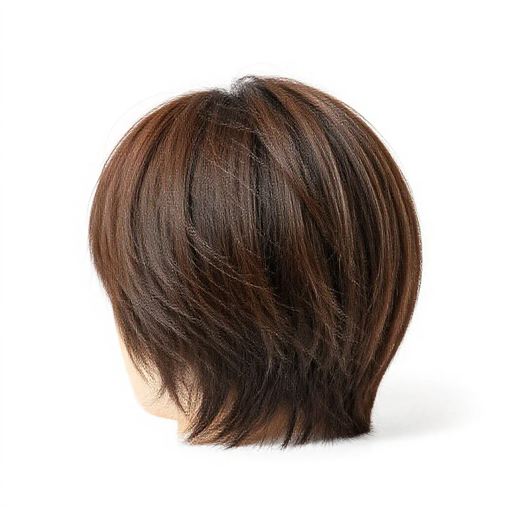 Guard hair isolated on a white background