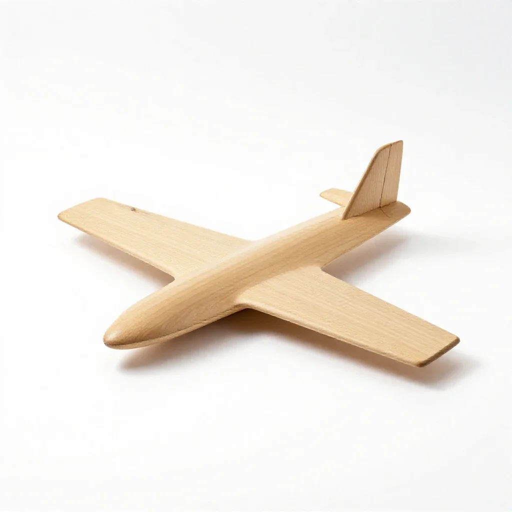 Aileron isolated on a white background