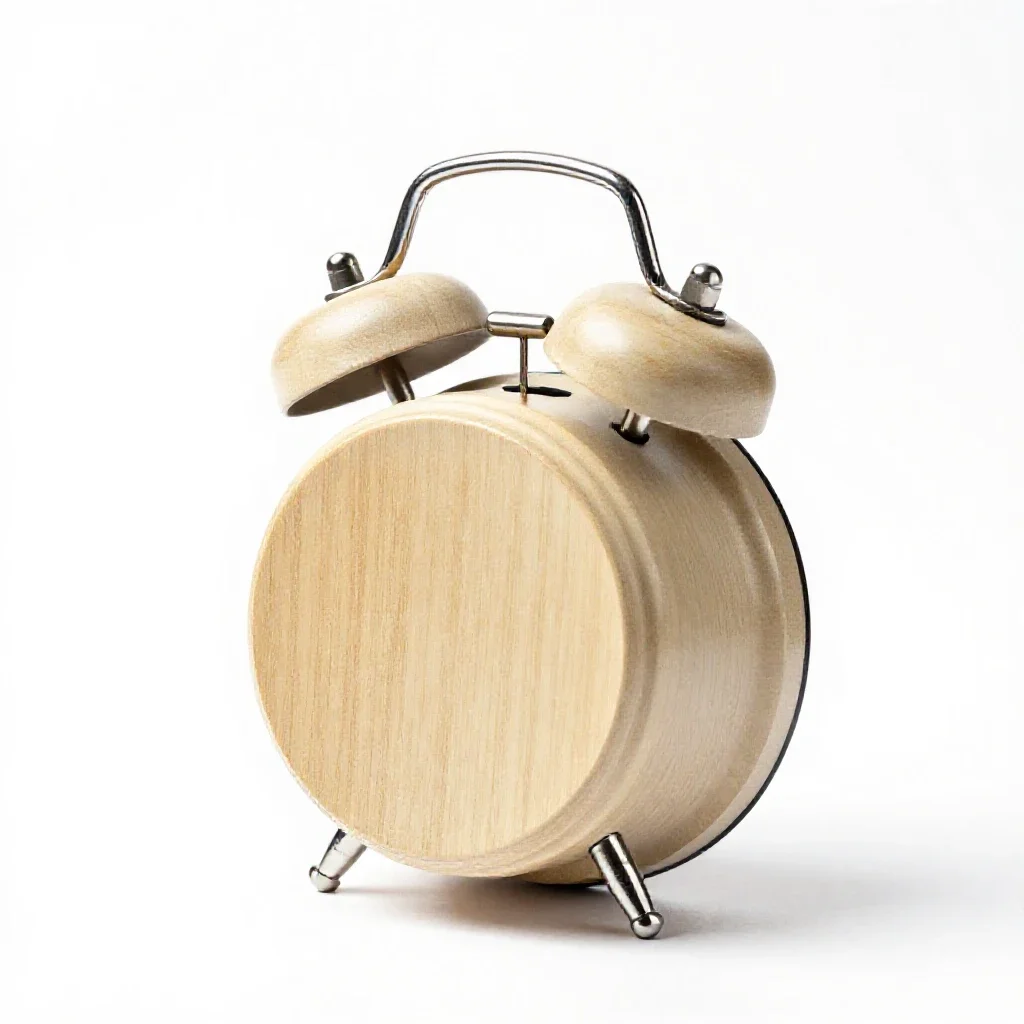 Alarm isolated on a white background