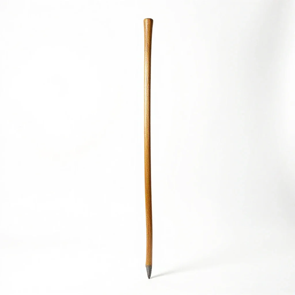 Alpenstock isolated on a white background