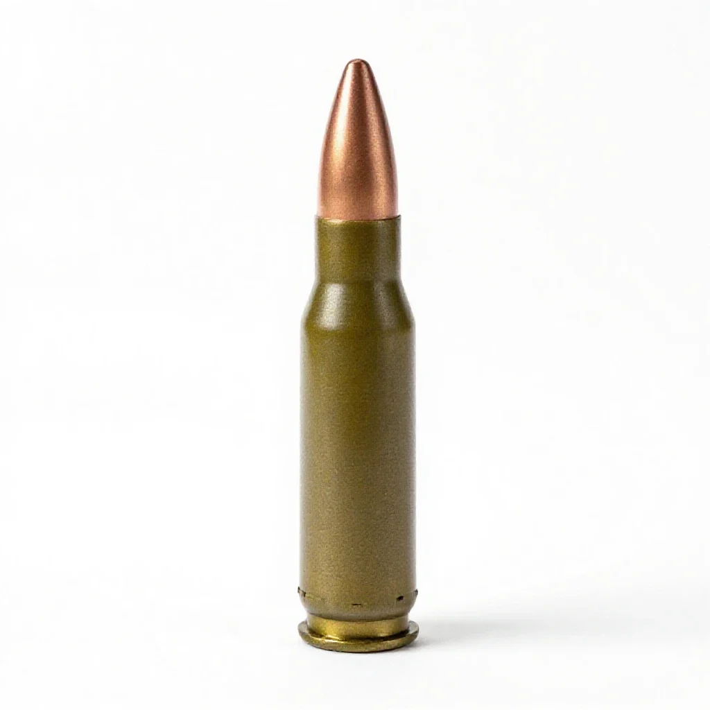 Ammunition isolated on a white background
