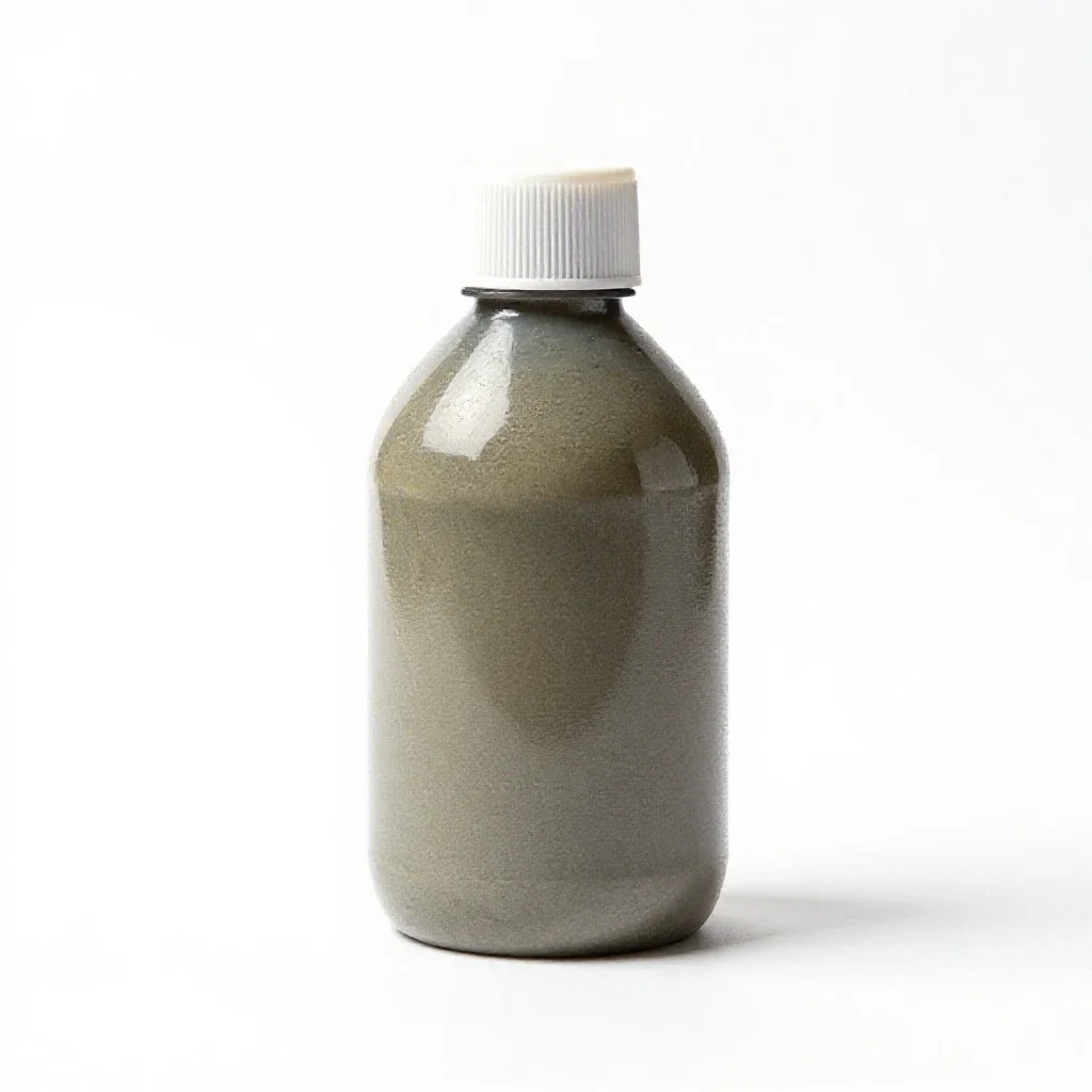 Antifouling paint isolated on a white background
