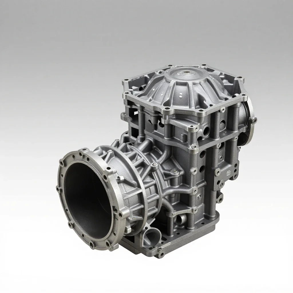 Automatic transmission isolated on a white background