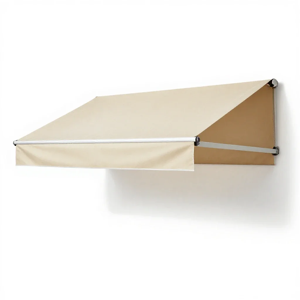 Awning isolated on a white background