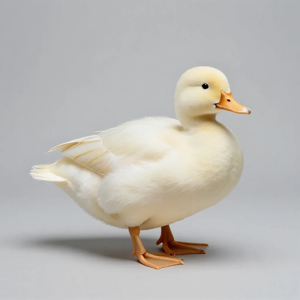 Eiderdown isolated on a white background
