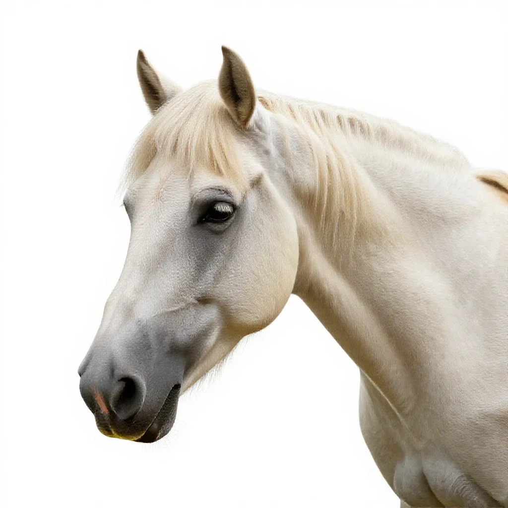 Encolure isolated on a white background