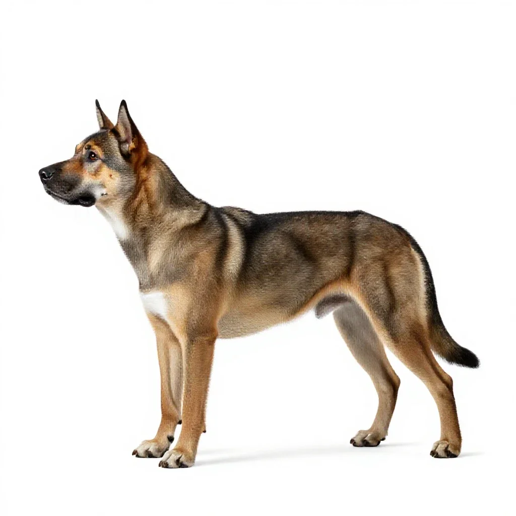 Boxer isolated on a white background