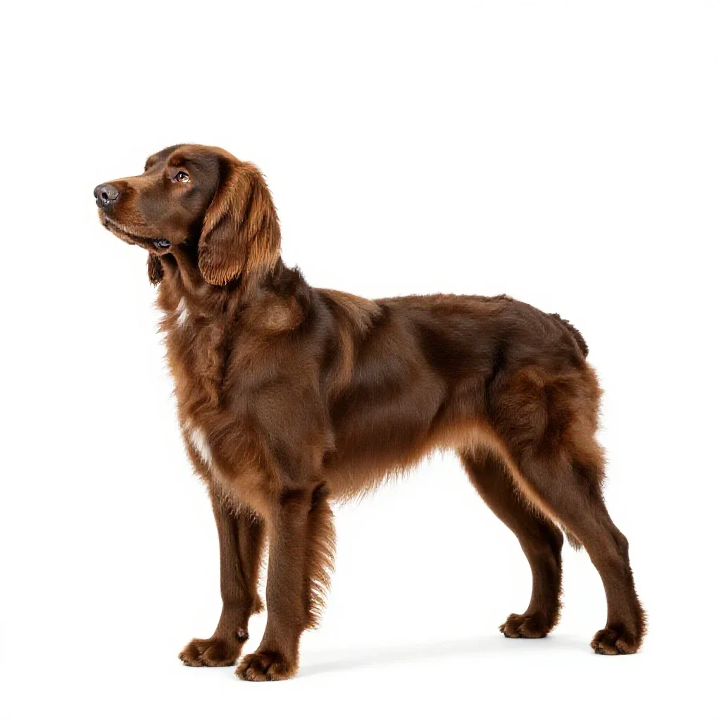 Clumber isolated on a white background