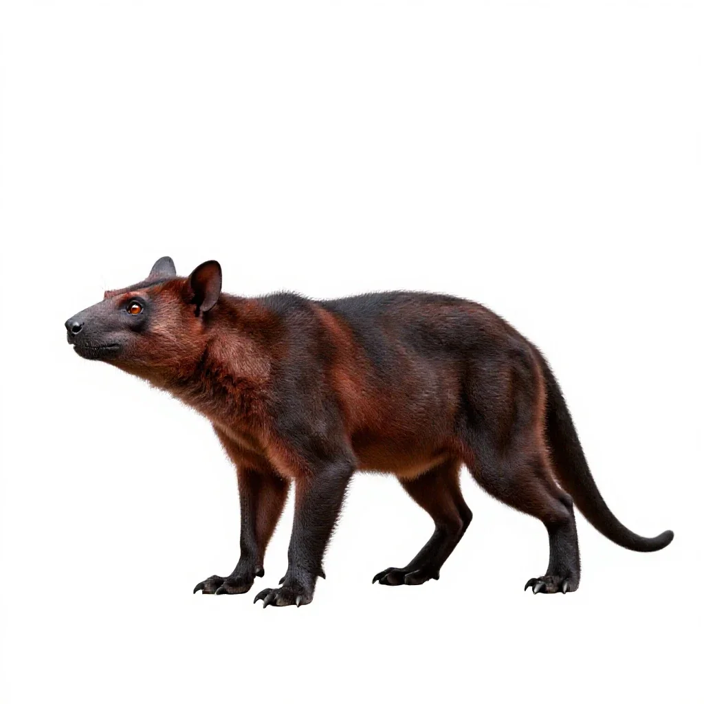 False vampire isolated on a white background