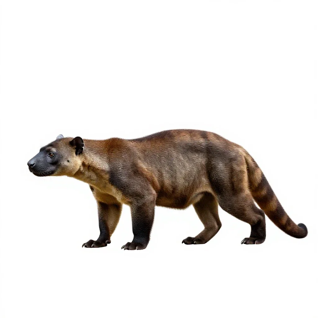 Fossa isolated on a white background