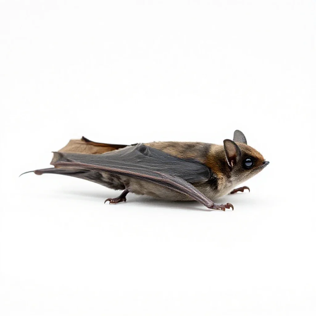 Freetail isolated on a white background