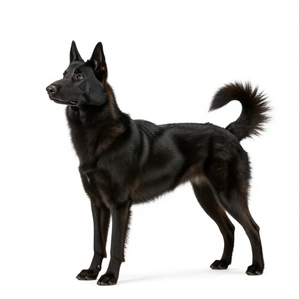 Groenendael isolated on a white background