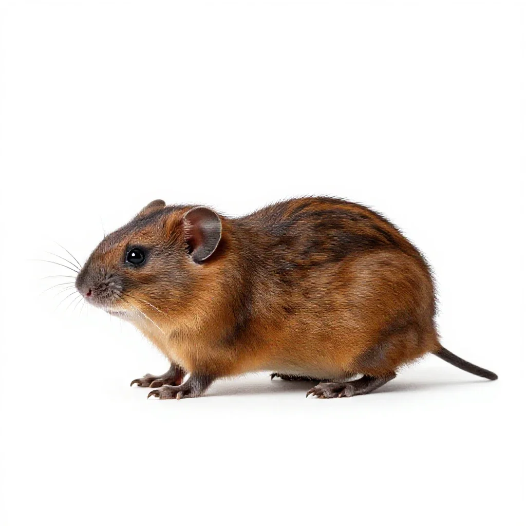 Lerot isolated on a white background