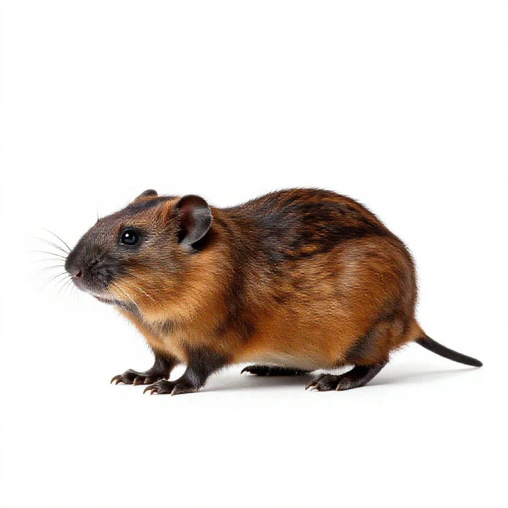 Loir isolated on a white background