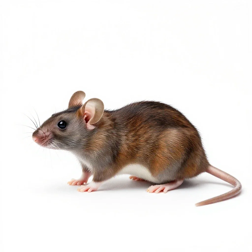 Mouse isolated on a white background