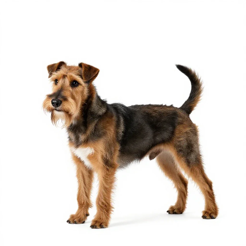 Rat terrier isolated on a white background