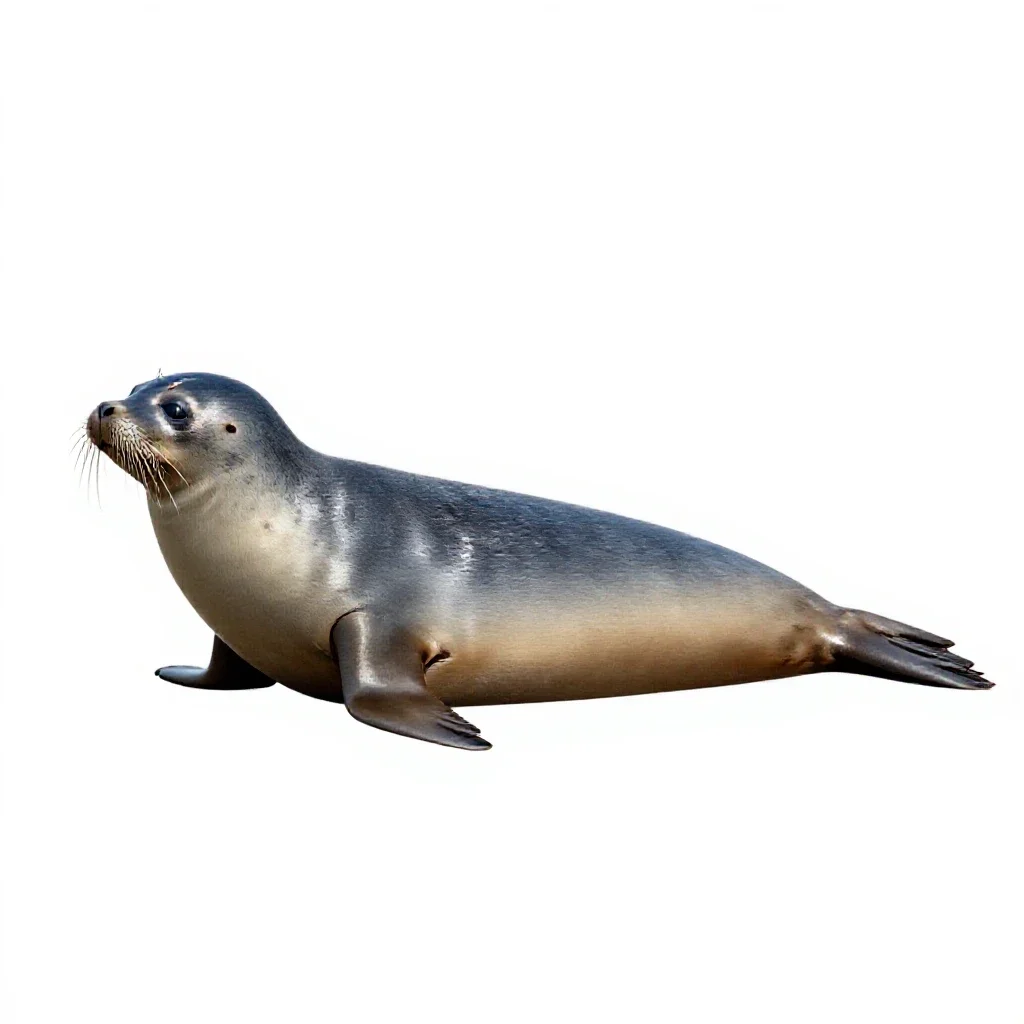 Seal isolated on a white background