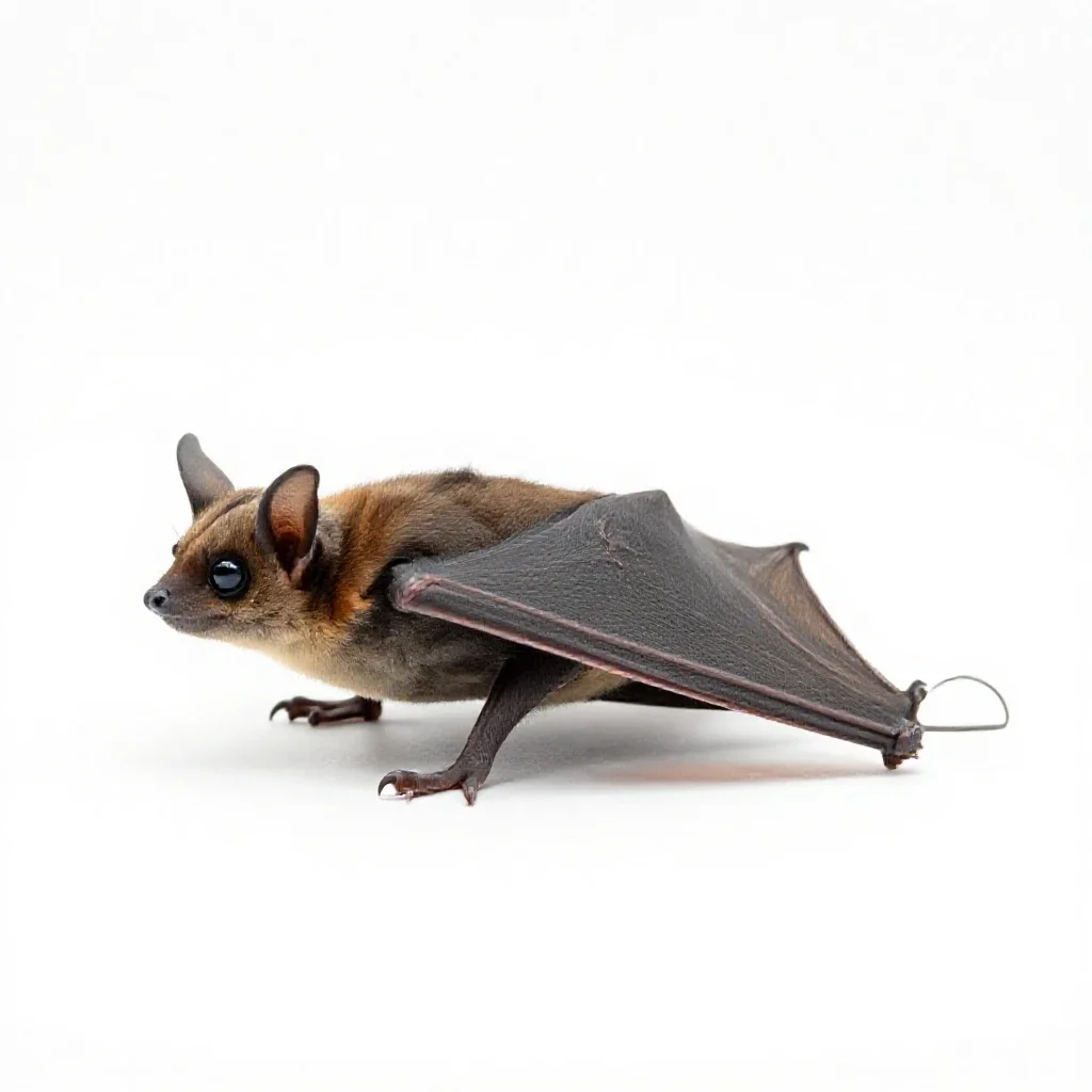 Serotine isolated on a white background