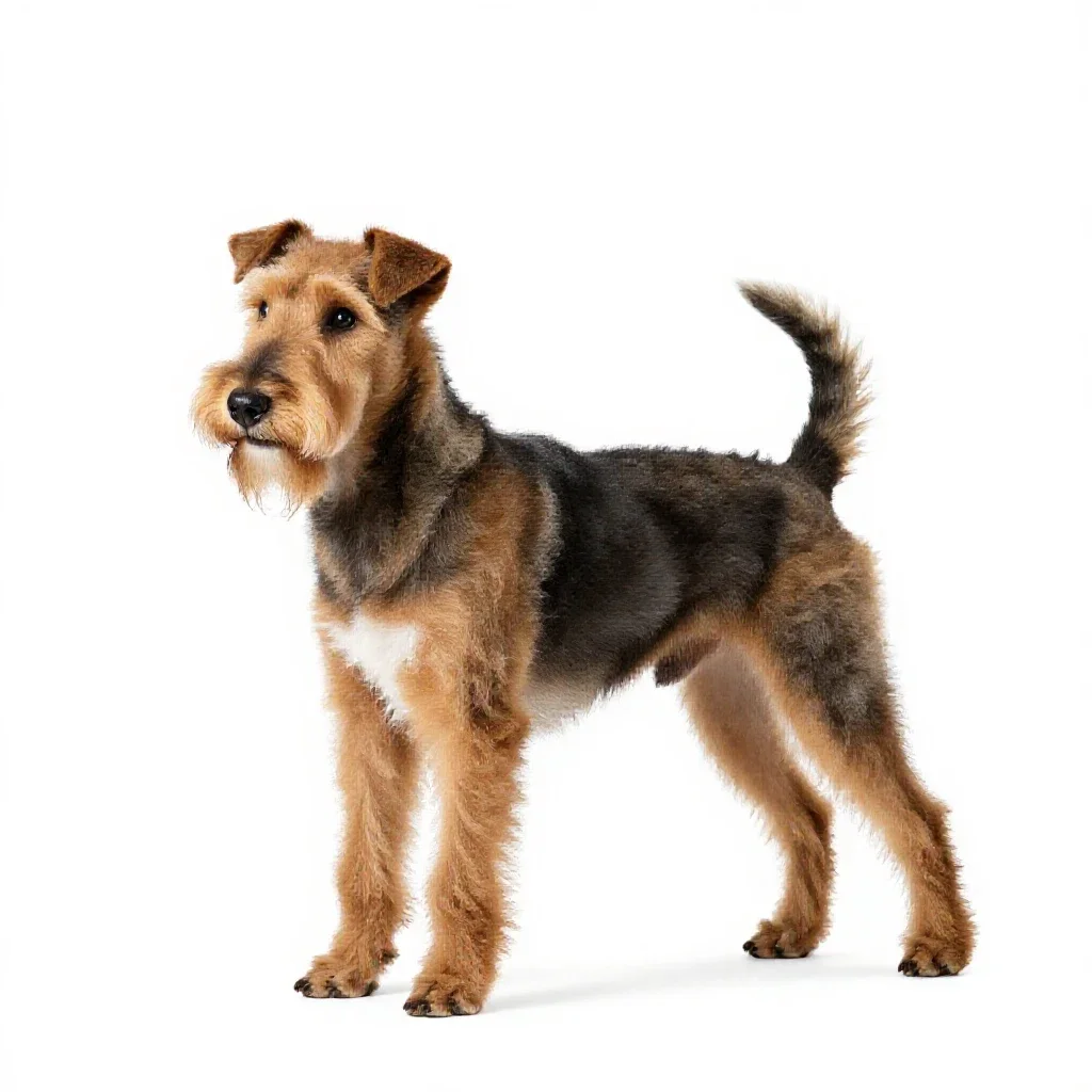 Smooth-haired fox terrier isolated on a white background