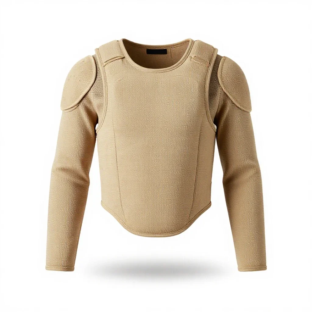 Body armor isolated on a white background