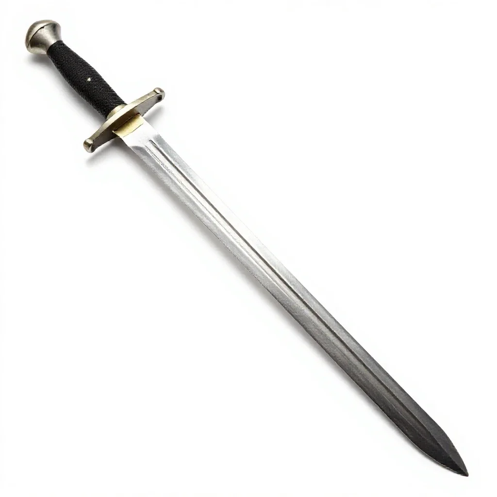 Broadsword isolated on a white background
