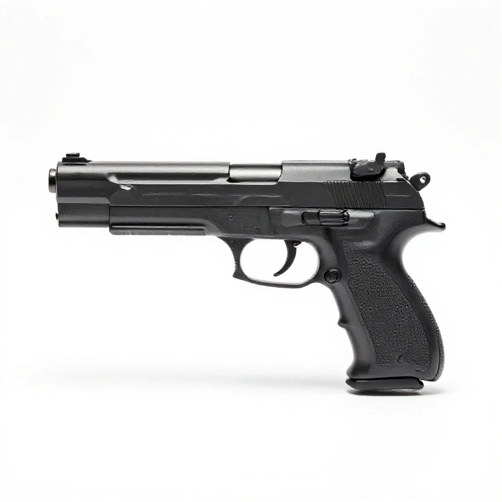 Burp gun isolated on a white background