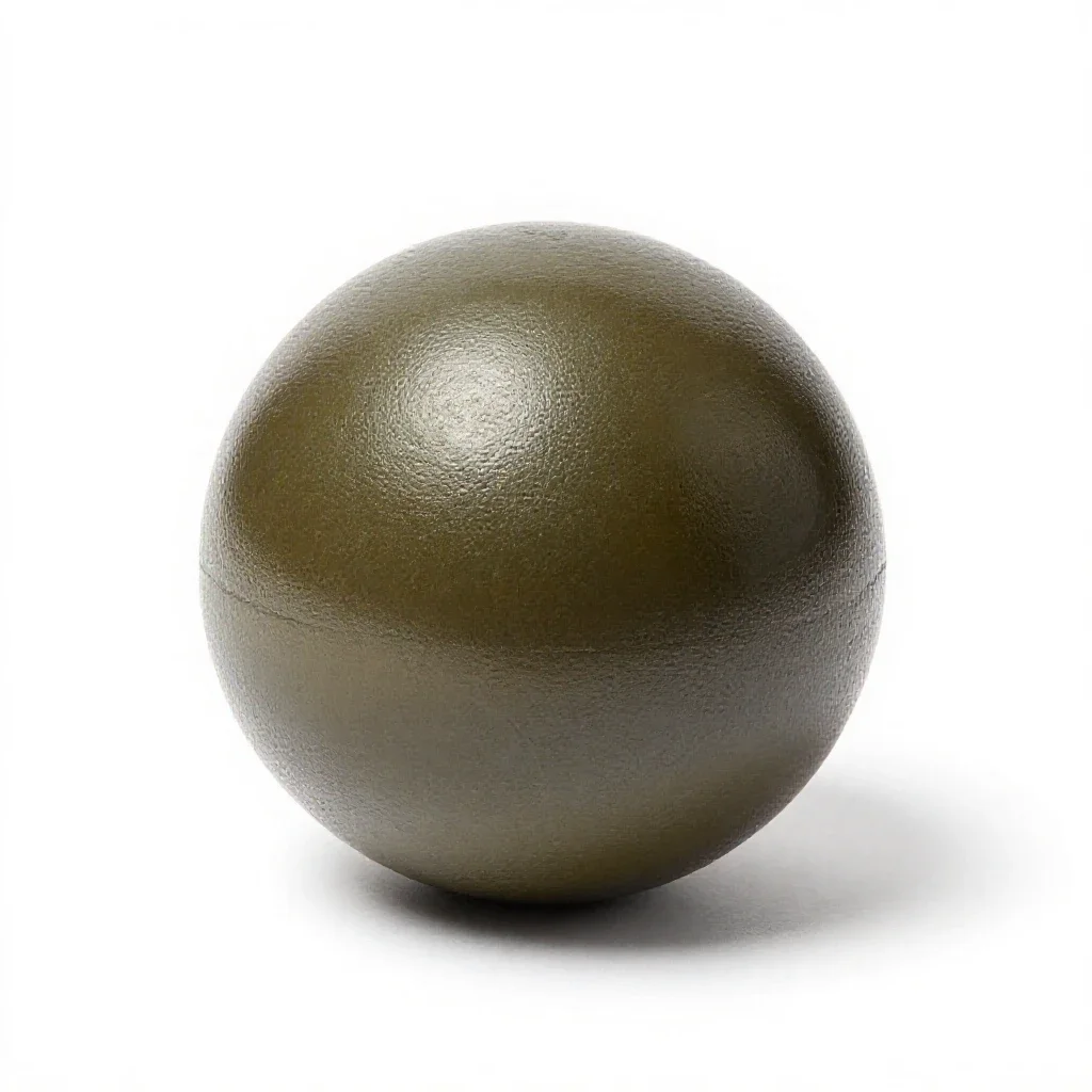 Cannonball isolated on a white background