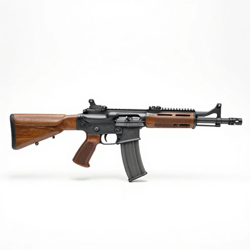 Carbine isolated on a white background
