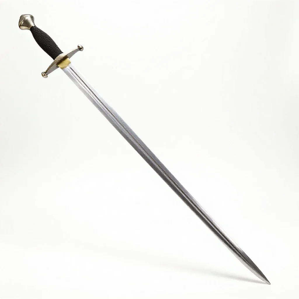 Cavalry sword isolated on a white background