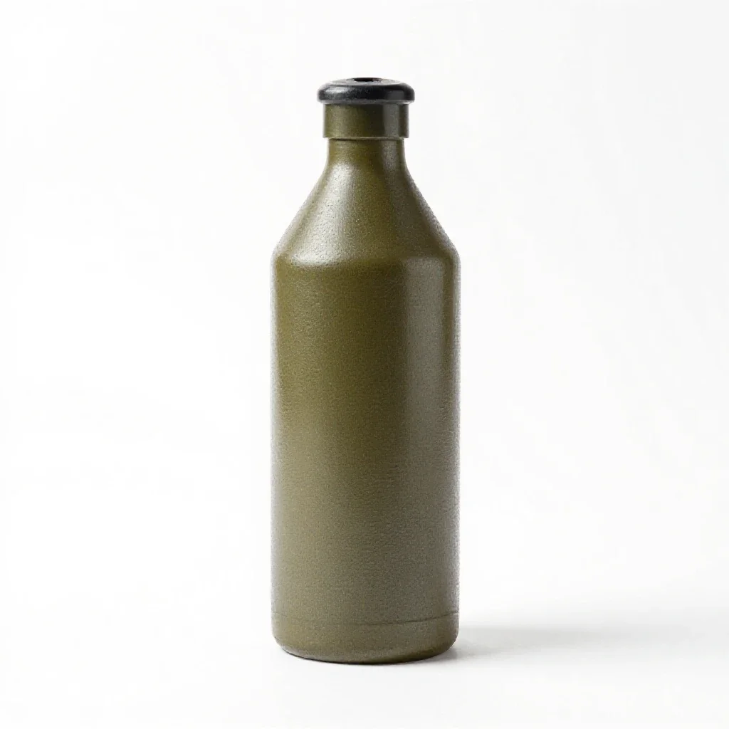 Chemical weapon isolated on a white background