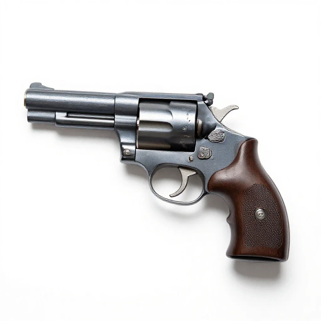 Derringer isolated on a white background