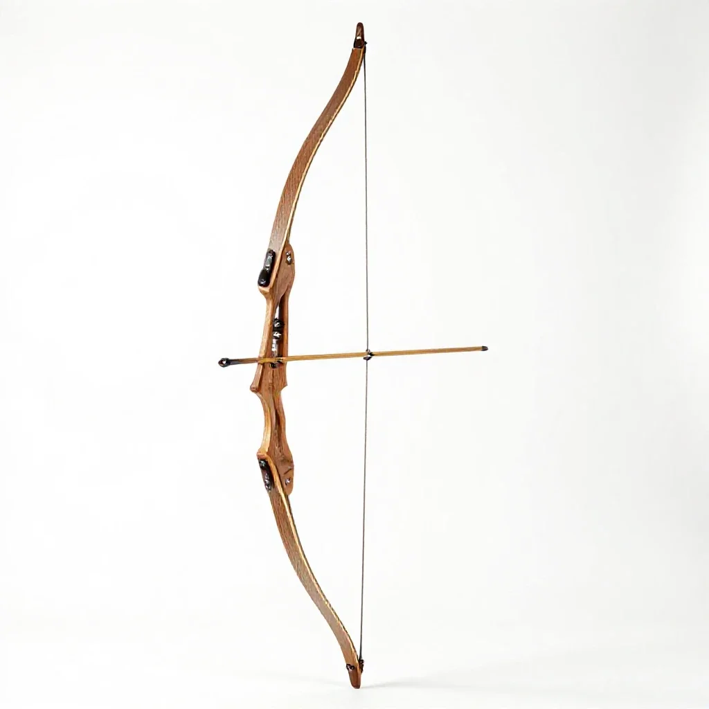 Handbow isolated on a white background