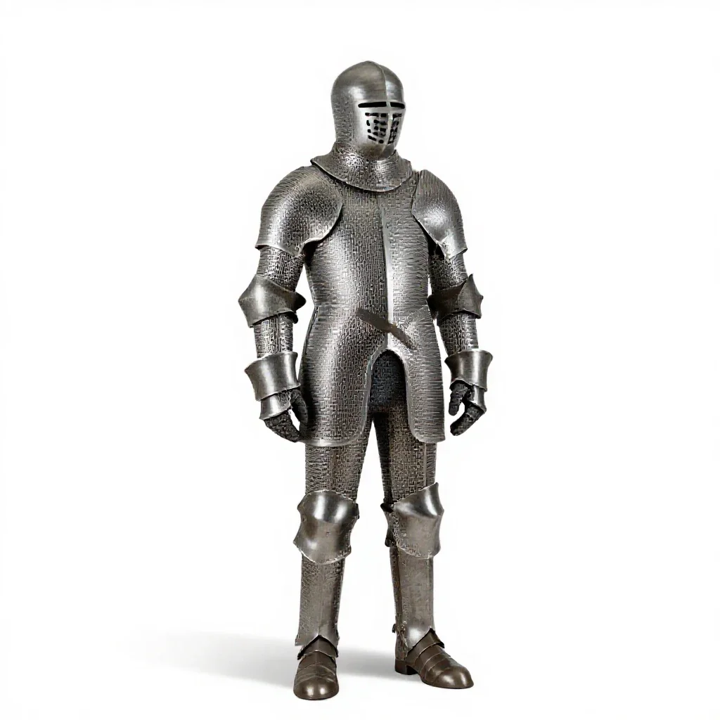 Hauberk isolated on a white background