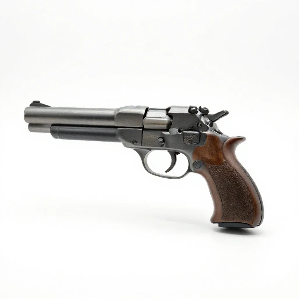 Minute gun isolated on a white background