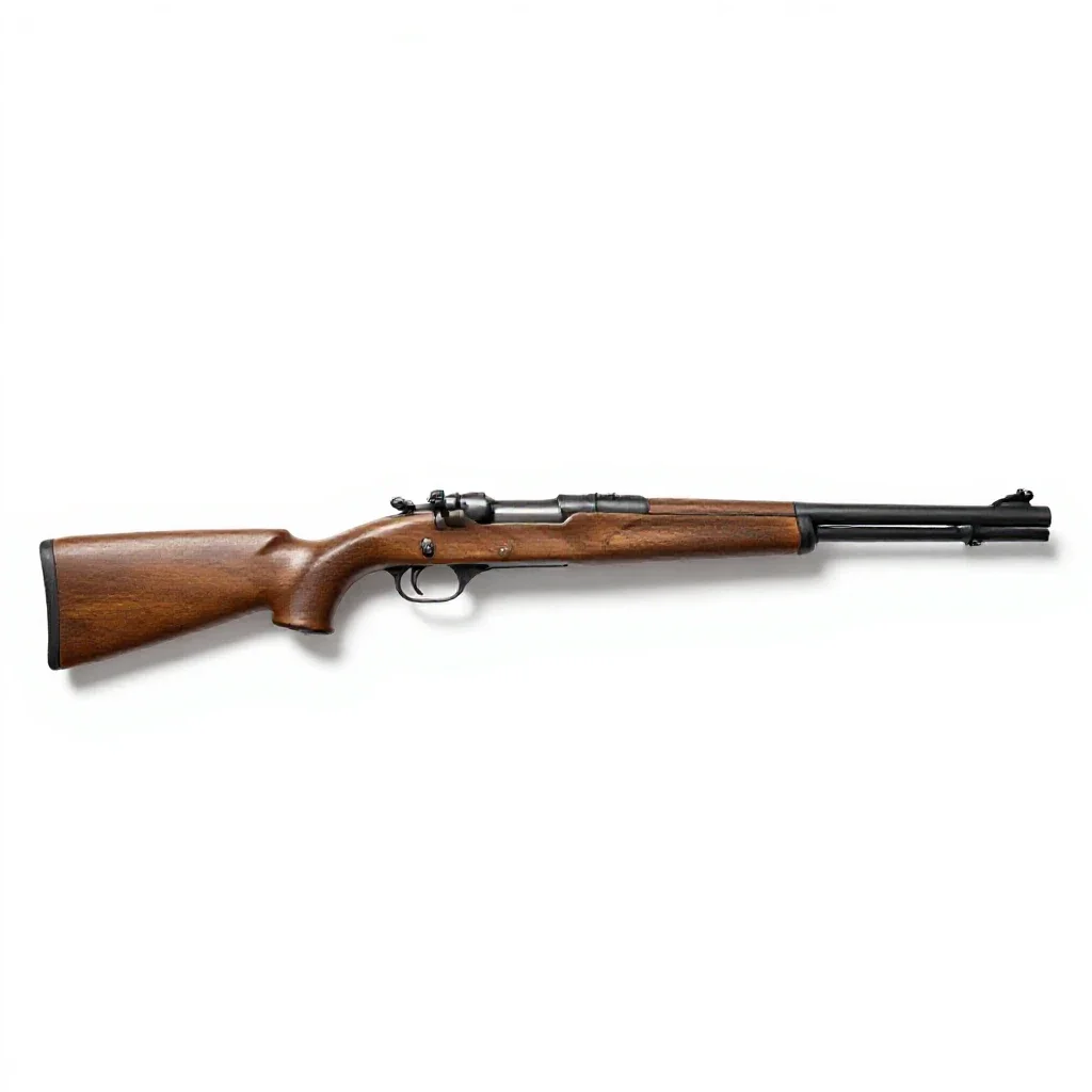 Rifle isolated on a white background