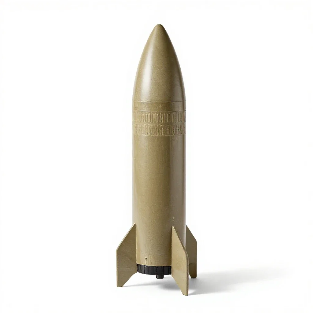 Space probe isolated on a white background