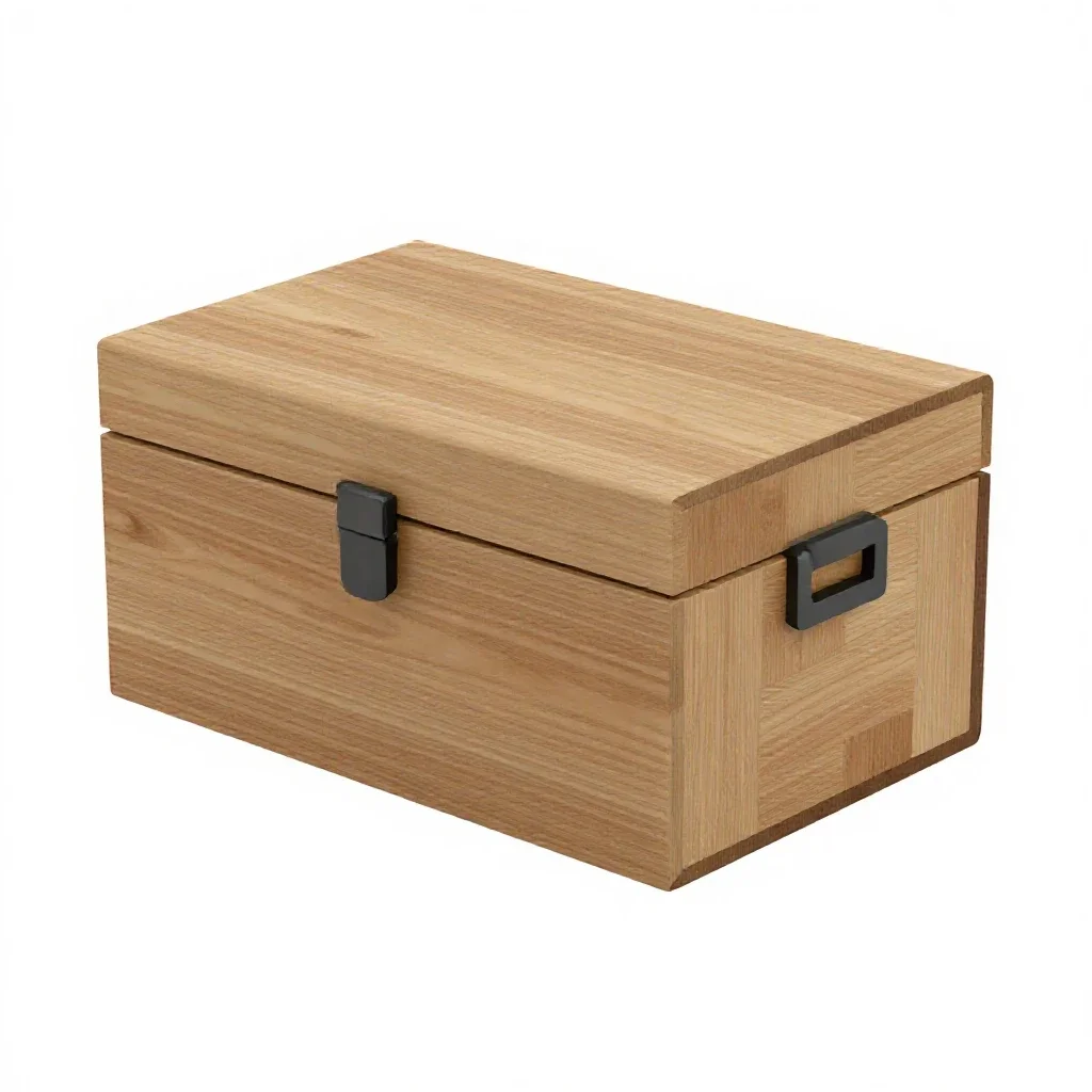 Travelling writing box isolated on a white background