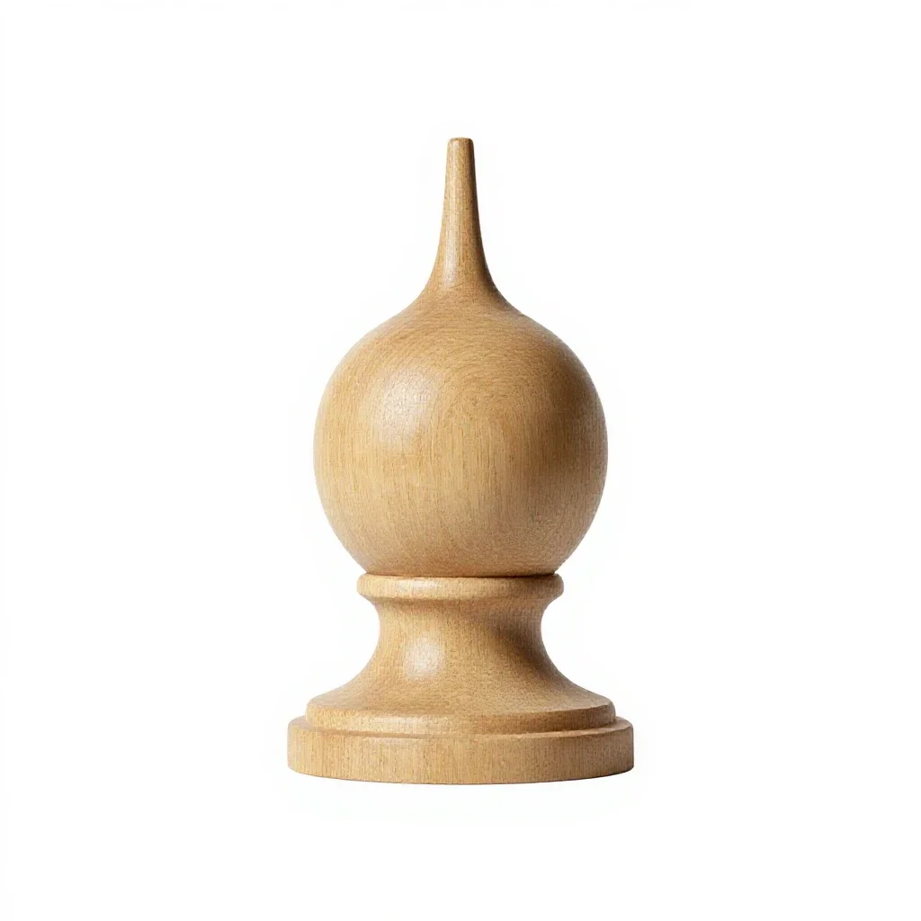 Roof finial isolated on a white background