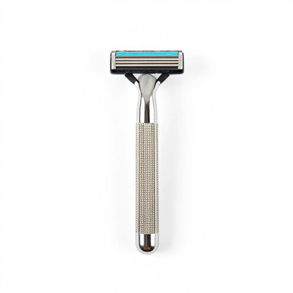 Safety razor isolated on a white background