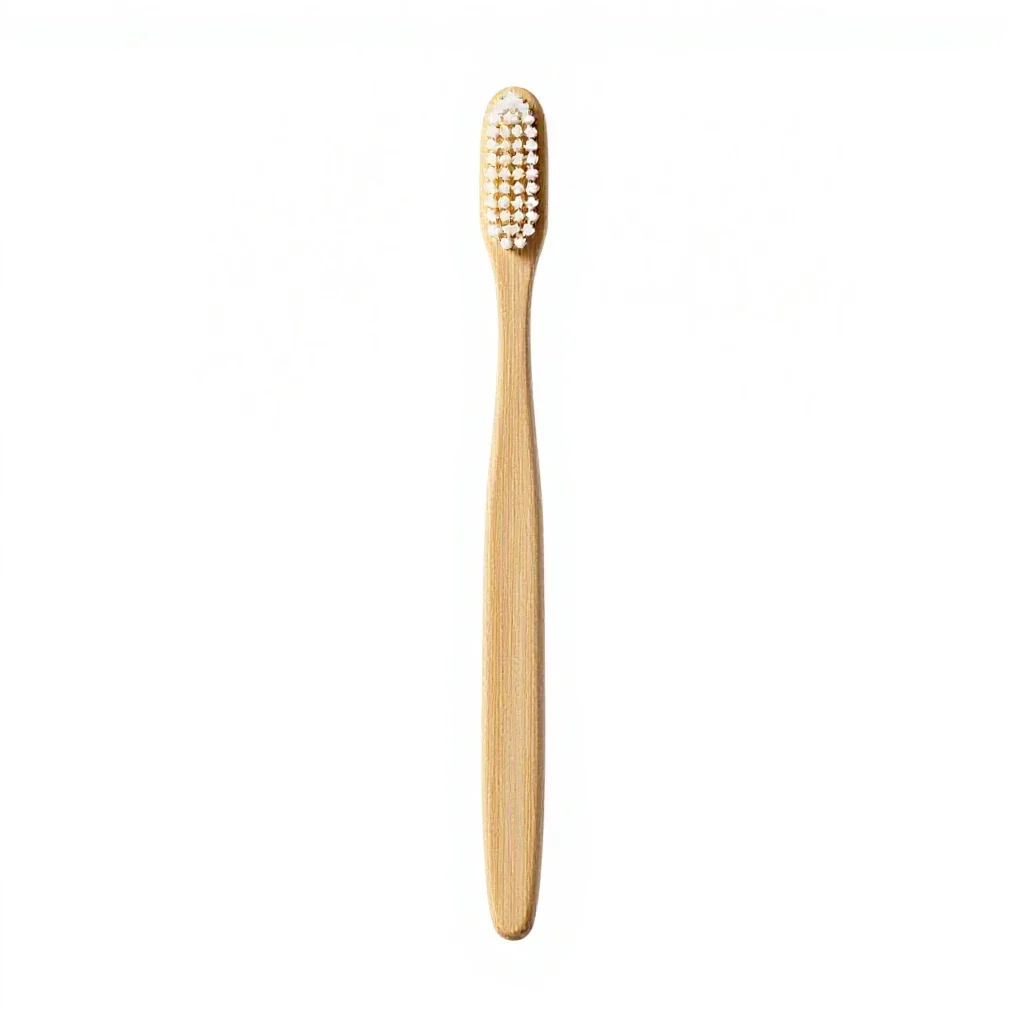 Toothbrush in a holder isolated on a white background