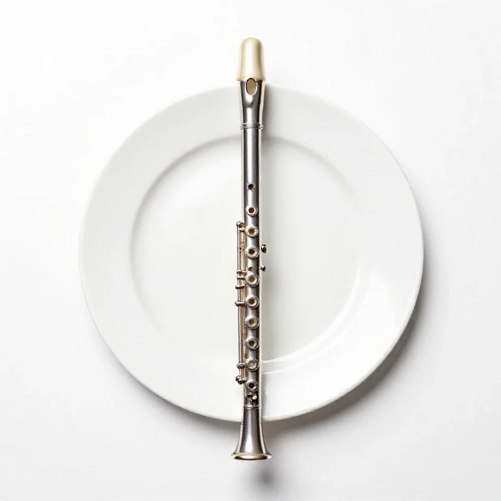 Flute of sparkling wine isolated on a white background