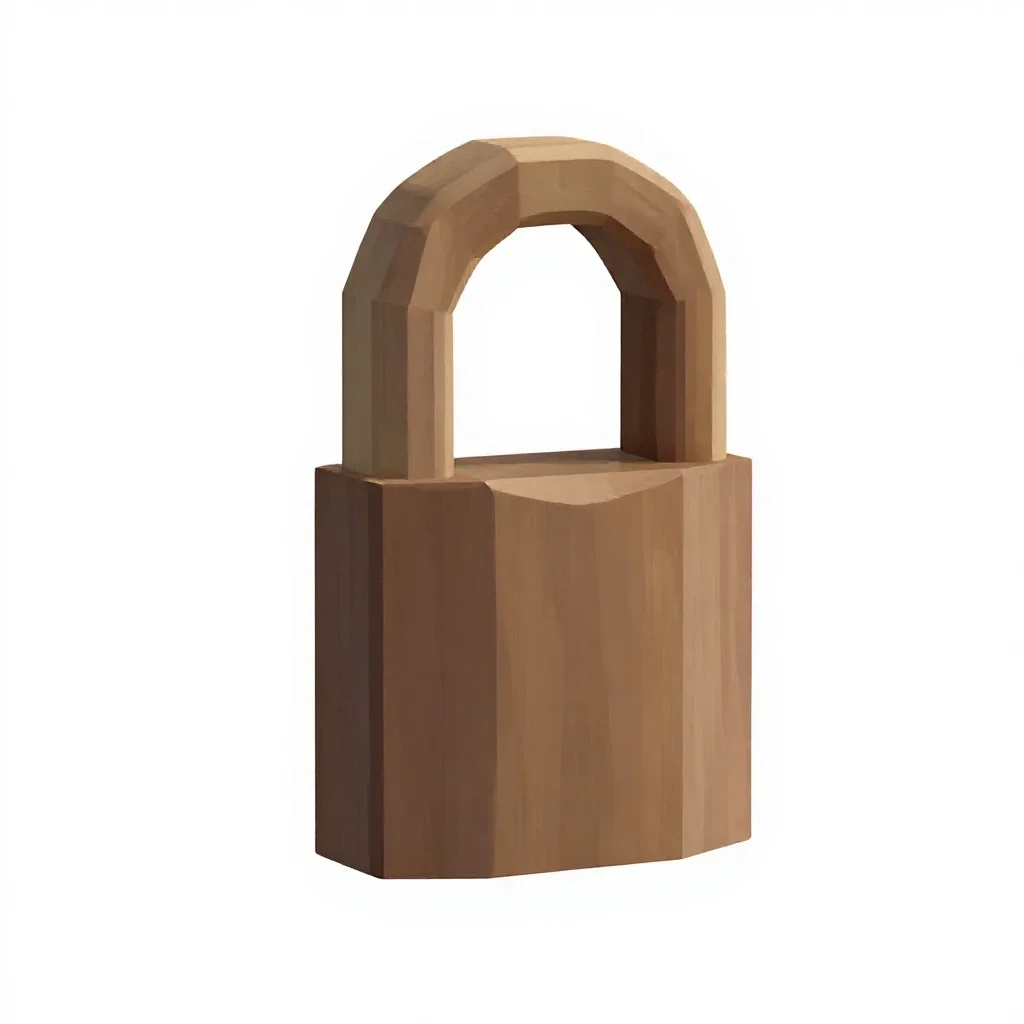 Rogue's lockpick roll isolated on a white background