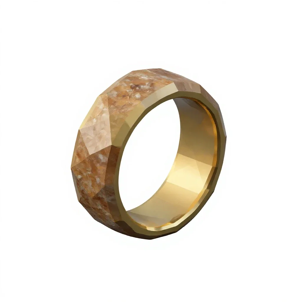 Enchanted ring isolated on a white background