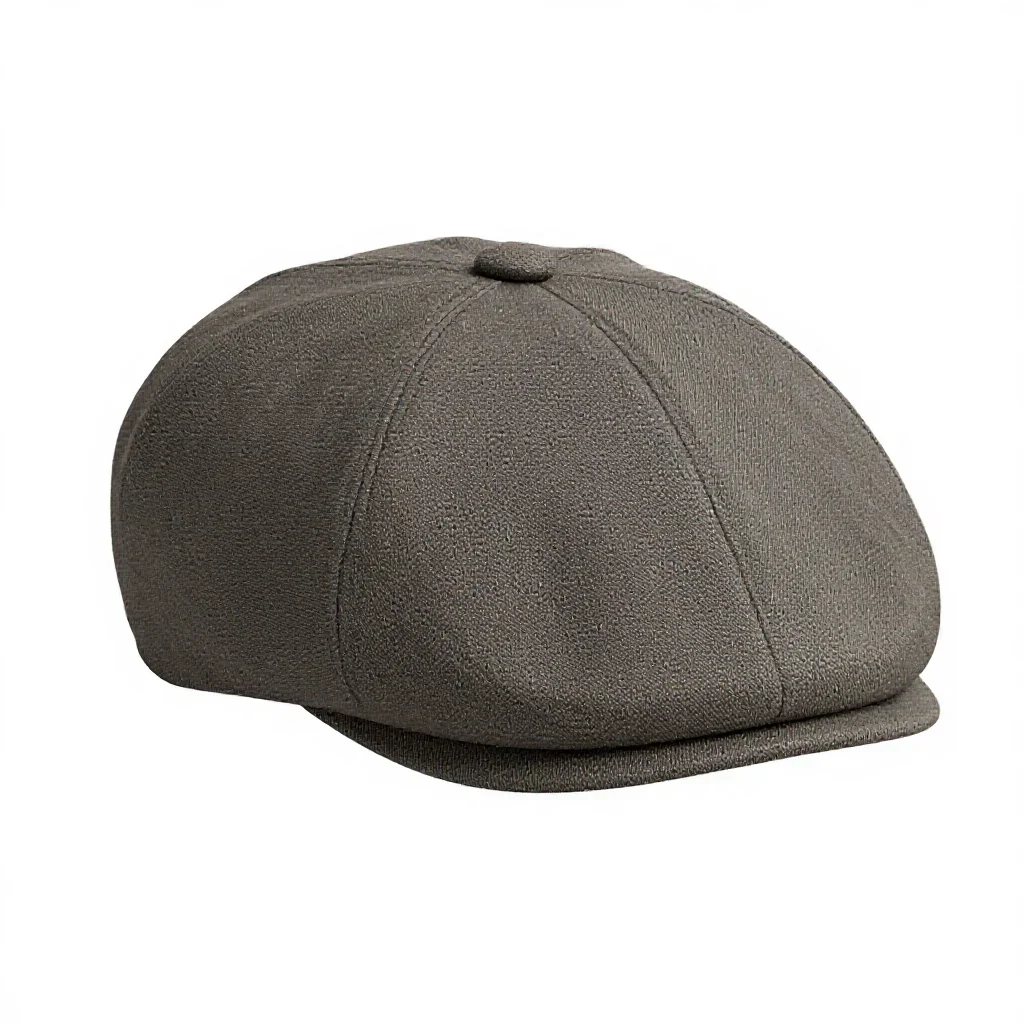 Flat cap isolated on a white background